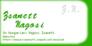 zsanett magosi business card